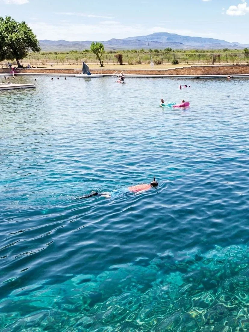 Balmorhea State Park near Marfa, Texas
