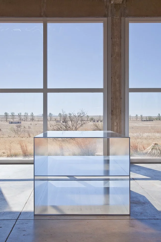 Donald Judd installations in Marfa, Texas