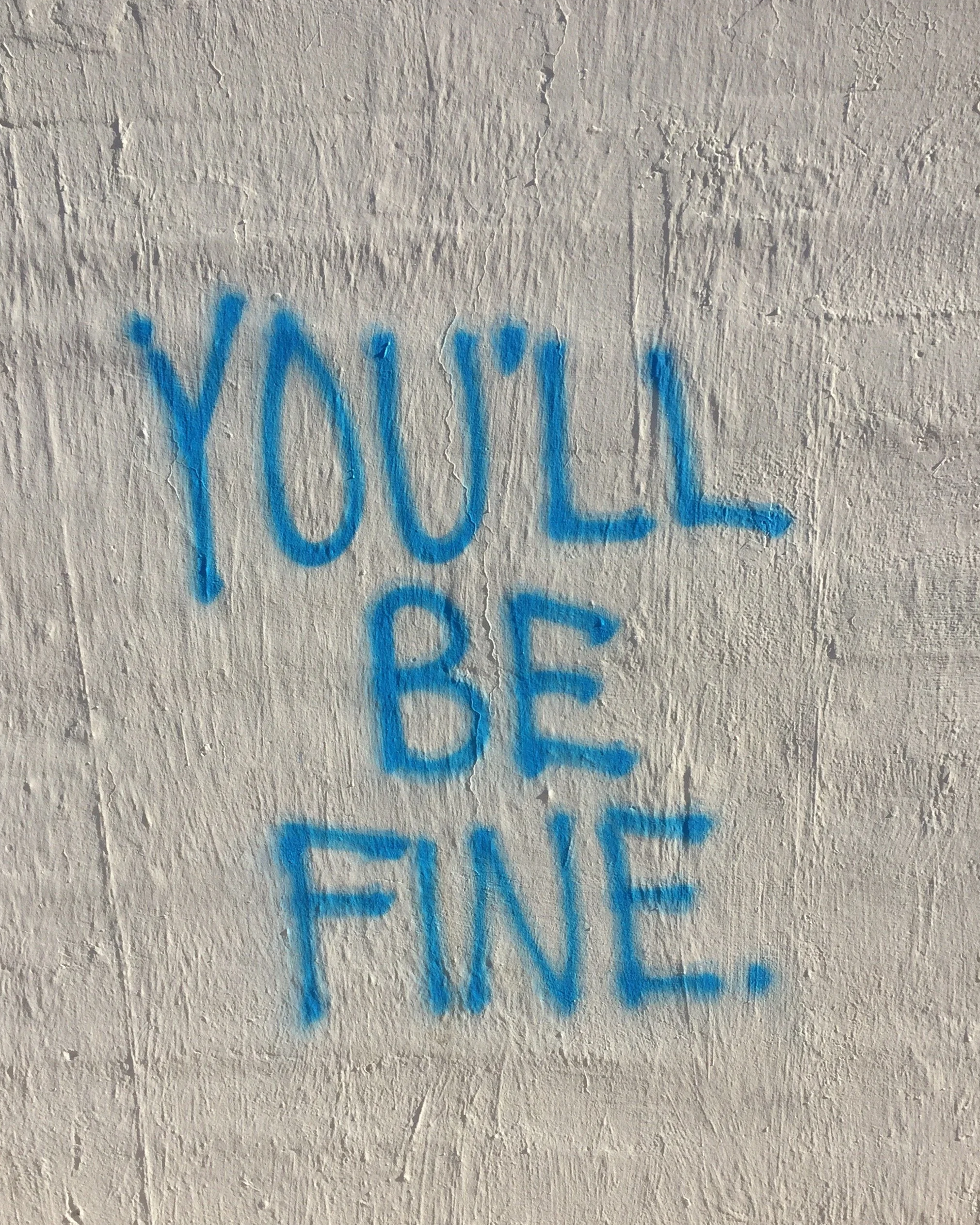 Murals and ghost signs in Marfa, Texas