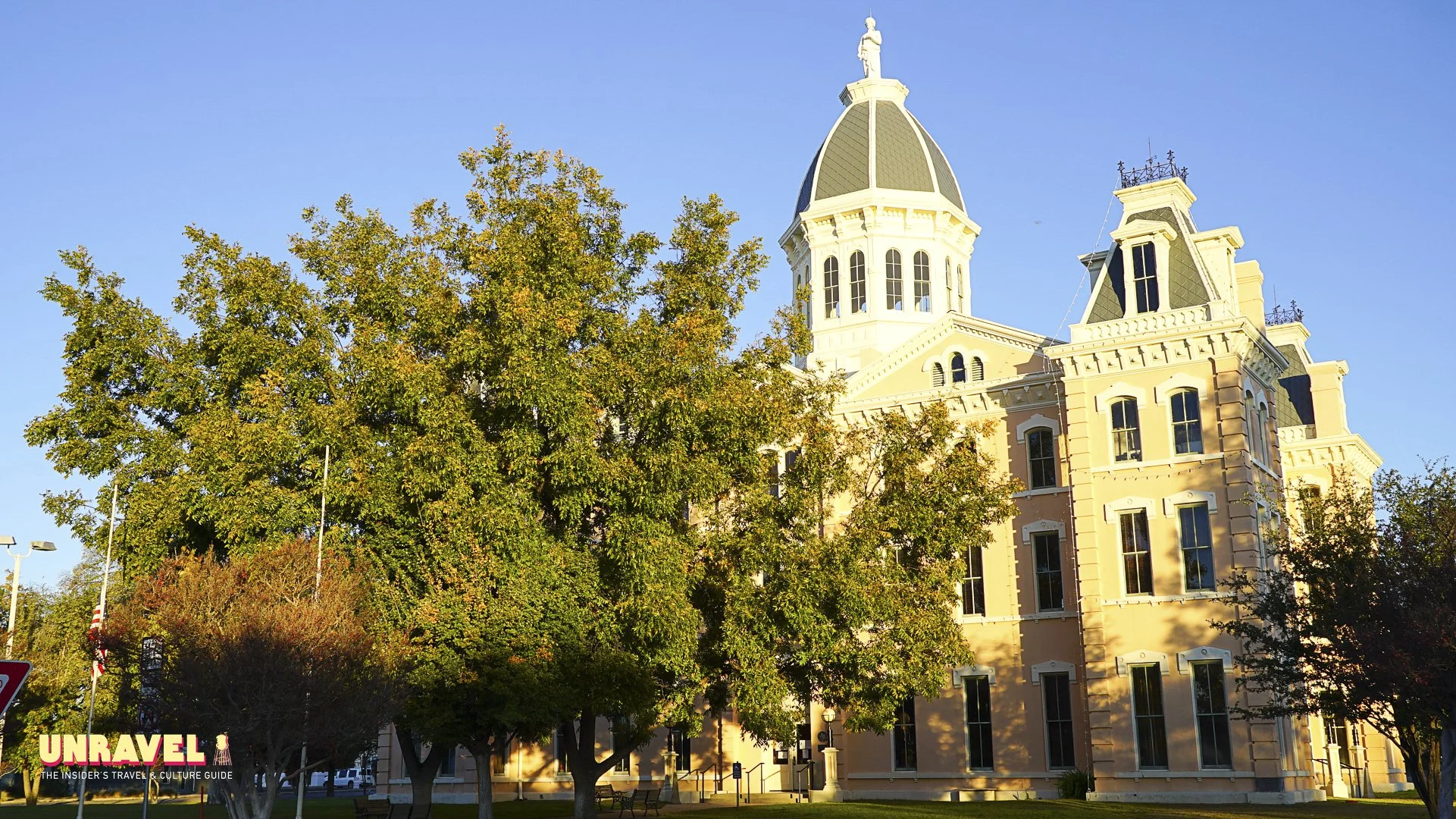Presidio County Courthouse in Marfa, Texas